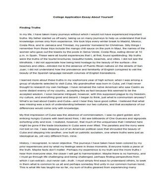 on writing the college application essay examples about discrimination on writing the college application essay examples about discrimination