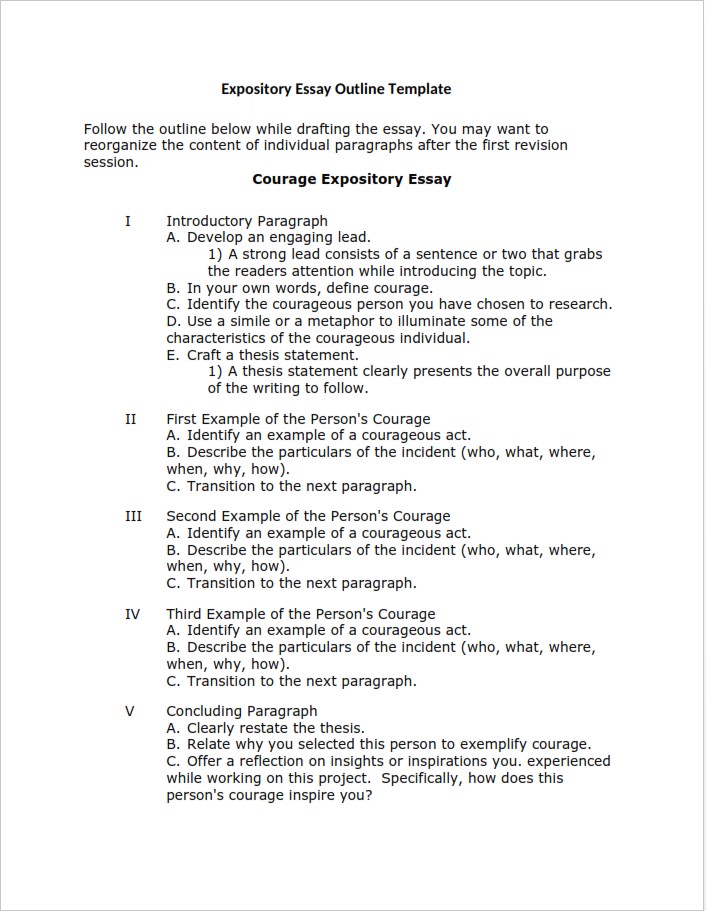 expository-essay-outline-template