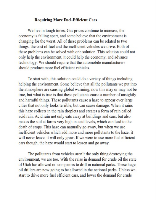 Persuasive Essay Examples College Students Will Benefit From