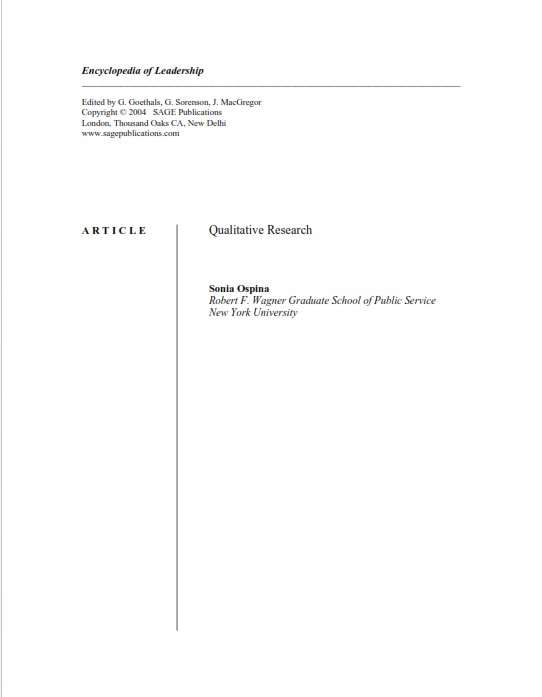  Qualitative Research Method Example  (PDF)