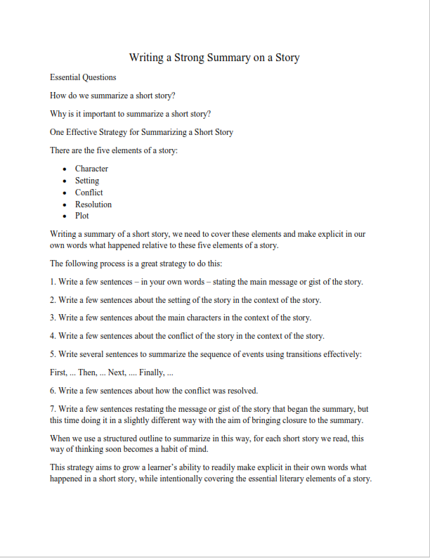How to Write a Summary in 5 Easy Steps Like a Pro