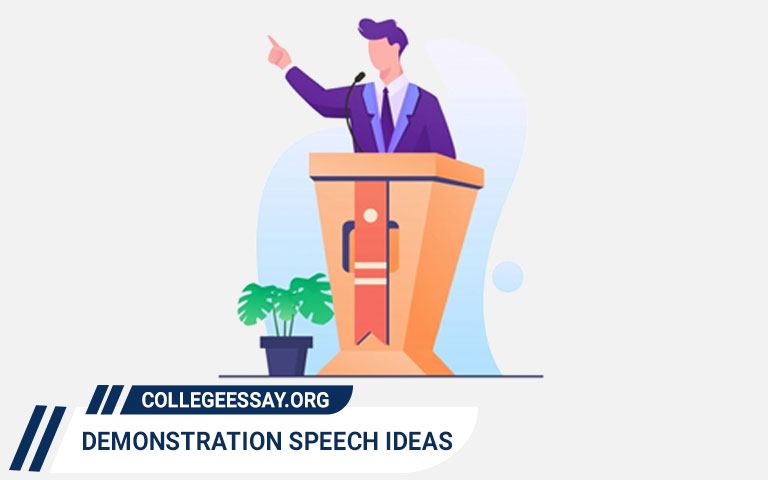 demonstration speech ideas